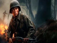 Xogo Tirador da segunda guerra mundial en liña