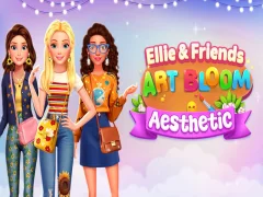 Xogo Ellie and Friends Art Bloom estética en liña