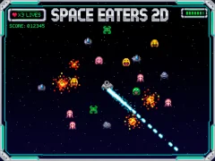 Xogo Space Eaters 2D en liña