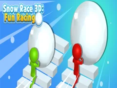 Xogo Carreira de neve 3D Fun Racing en liña