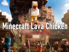 Xogo Pollo de lava de Minecraft en liña