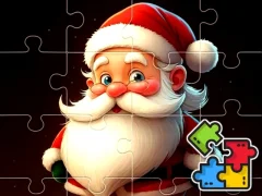 Xogo Puzzle de Nadal con Papá Noel en liña