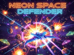 Xogo Neon Space Defender en liña