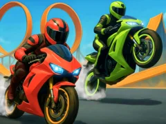 Xogo Crazy Bike Stunts PvP en liña