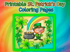 Xogo Páxinas para colorear do día de San Patricio para imprimir en liña