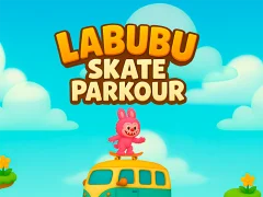 Xogo Labubu Skate Parkour en liña