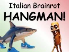 Xogo Brainrot Hangman italiano en liña