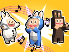 Xogo Musical Labubu: Fai unha melodía en liña