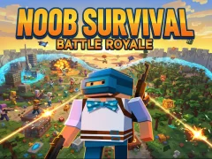 Xogo Noob Survival: Battle Royale en liña