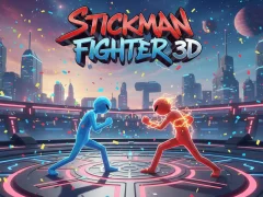Xogo Stickman Fighter 3D en liña