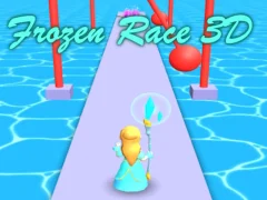 Xogo Frozen Race 3D en liña