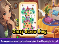 Xogo Crazy Screw King en liña