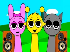 Xogo Sprunki Monster Music Beats en liña