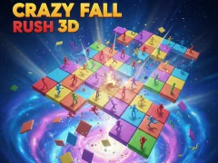 Xogo Crazy Fall Rush 3D en liña