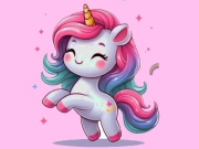 Xogo Desafío para colorear unicornio en liña