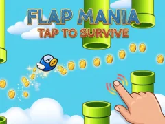Xogo Flap Mania Toca para sobrevivir en liña