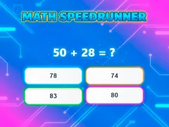Xogo Speedrunner de matemáticas en liña
