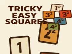 Xogo Tricky Easy Squares en liña
