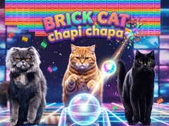 Xogo Brick Cat chipi chapa en liña