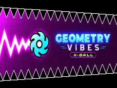 Xogo Xeometría vibra a bola x en liña