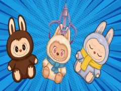 Xogo Claw & Merge Labubu Drop en liña