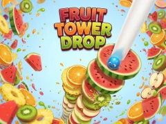 Xogo Fruit Tower Drop en liña