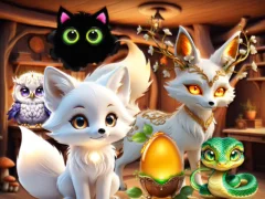 Xogo Familiares misteriosos encantados bestiario en liña