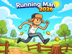 Xogo Running Man 2026 en liña