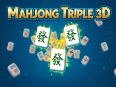 Xogo Mahjong Triple 3D Tile Match en liña