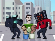 Xogo Mod de evolución do aseo de Skibidi en liña