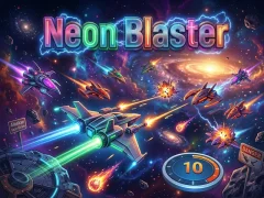 Xogo Neon Blaster en liña