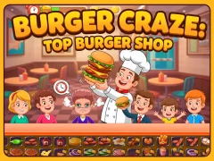 Xogo Burger Craze: Top Burger Shop en liña