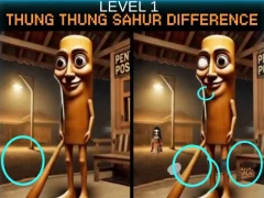 Xogo Diferenza de Thung Thung Sahur en liña
