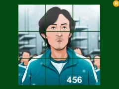 Xogo Squid Game Player 456 Sliding en liña