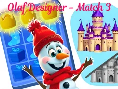 Xogo Olaf Designer — Match 3 en liña