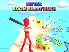 Xogo Letter Boom Blast Rush en liña