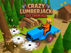 Xogo Crazy Lumberjack: Córtaos todos en liña