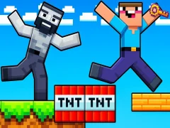 Xogo Noob: trucos de parkour en liña