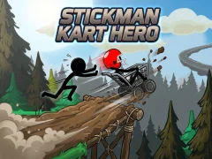 Xogo Stickman Kart Hero en liña