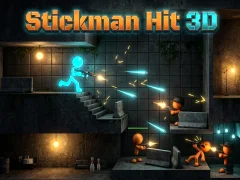 Xogo Stickman Hit 3D en liña