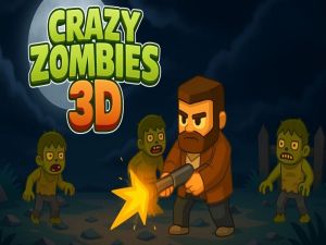 Xogo Crazy Zombies 3D en liña