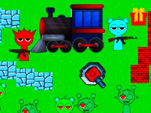 Xogo Rails mortos de Sprunki en liña