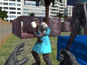Xogo Battle SWAT vs Mercenary Zombie Survival en liña