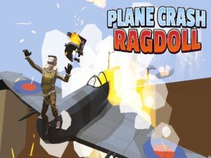 Xogo Simulador de Ragdoll de choque de avión en liña