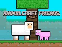 Xogo AnimalCraft Amigos 2 xogadores en liña