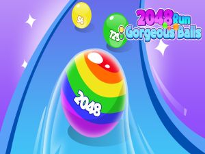 Xogo 2048 correr fermosas bolas en liña