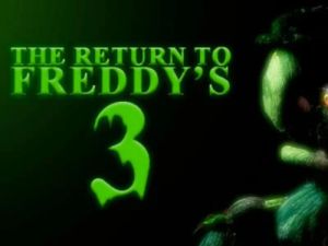 Xogo O regreso aos 3 de Freddy en liña