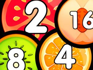 Xogo Merge Balls Shooter 2048 Conecte as froitas en liña