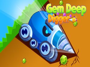 Xogo Gem Digger profundo en liña