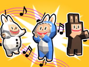 Xogo Musical Labubu: Fai unha melodía en liña